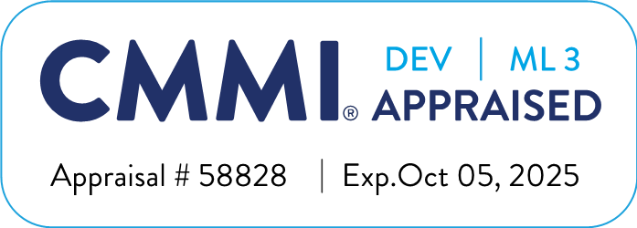 CMMI DEV | ML3 Appraised - #58828, Exp. Oct 05, 2025